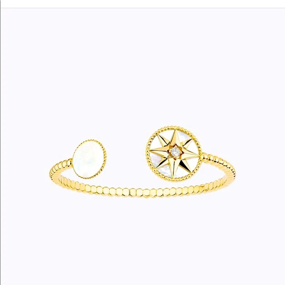 Dior Rose des Vents cuff bracelet - Picture 1 of 7